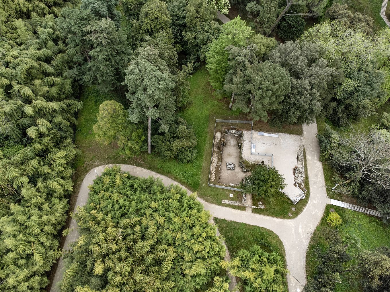 Rafutski park pogled iz zraka